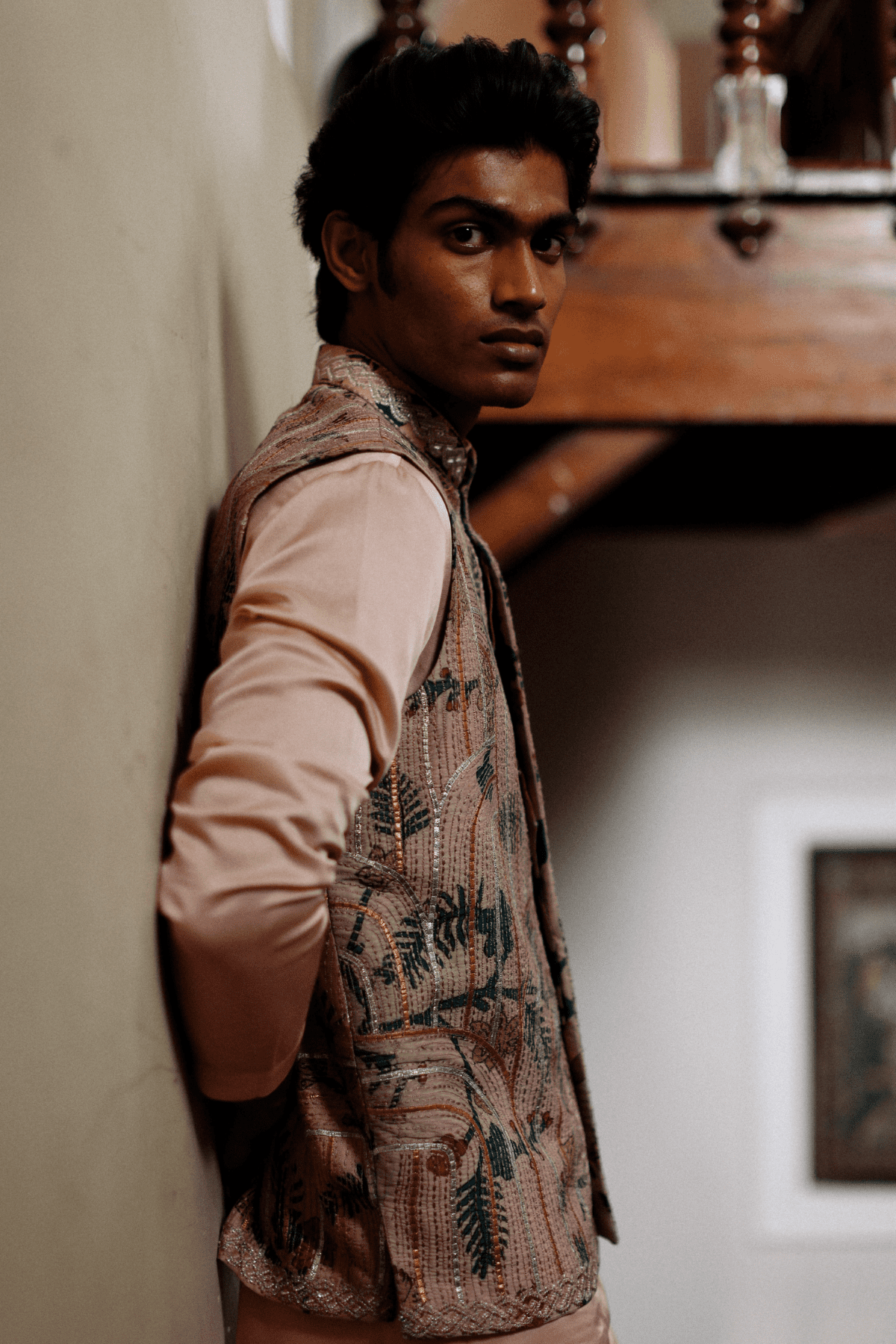 AJ Kalam Jacket Set