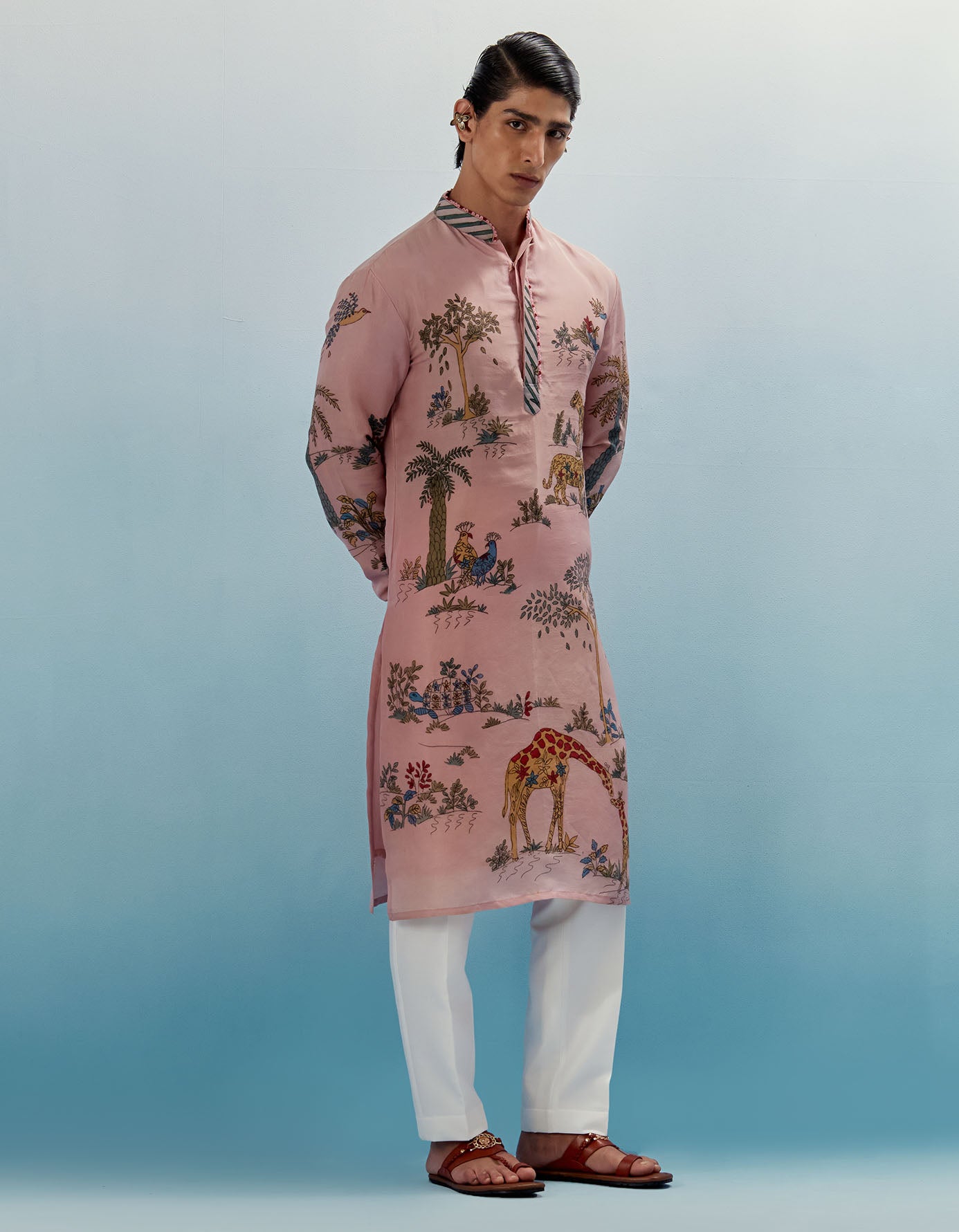 AJ KALAM KURTA SET