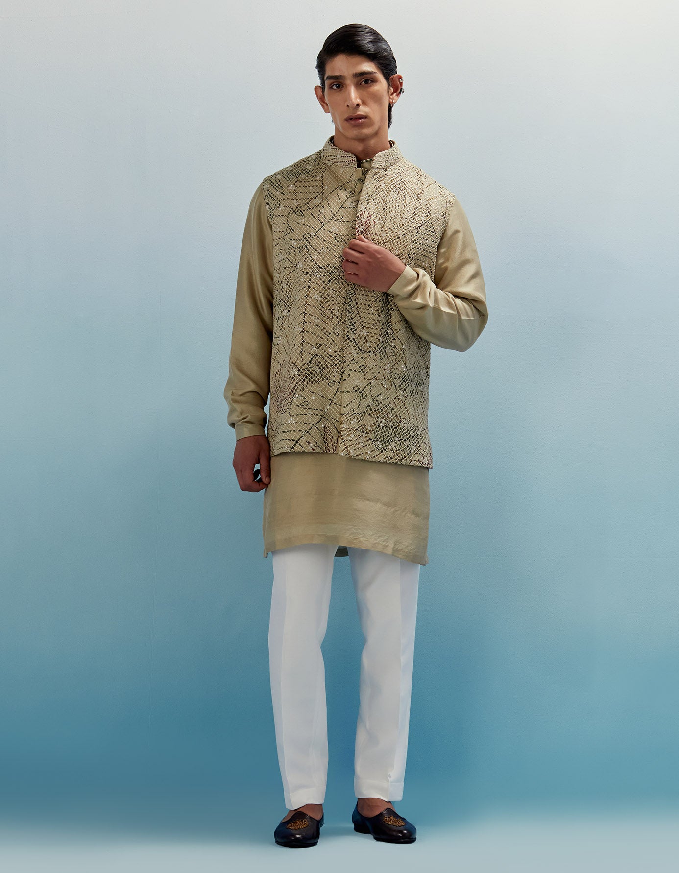 AJ KALAM JACKET SET