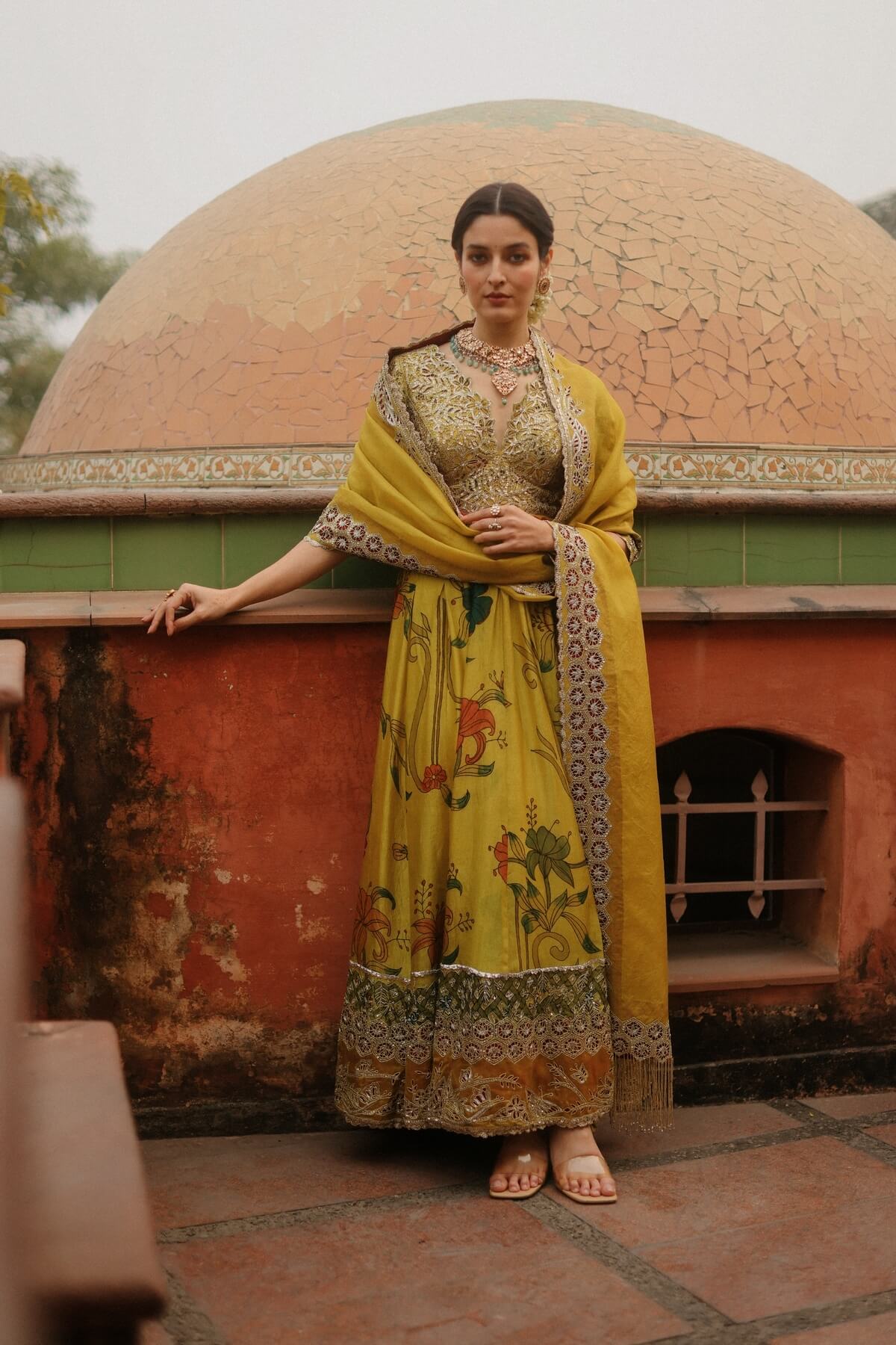 AJ Kalam Anarkali Set