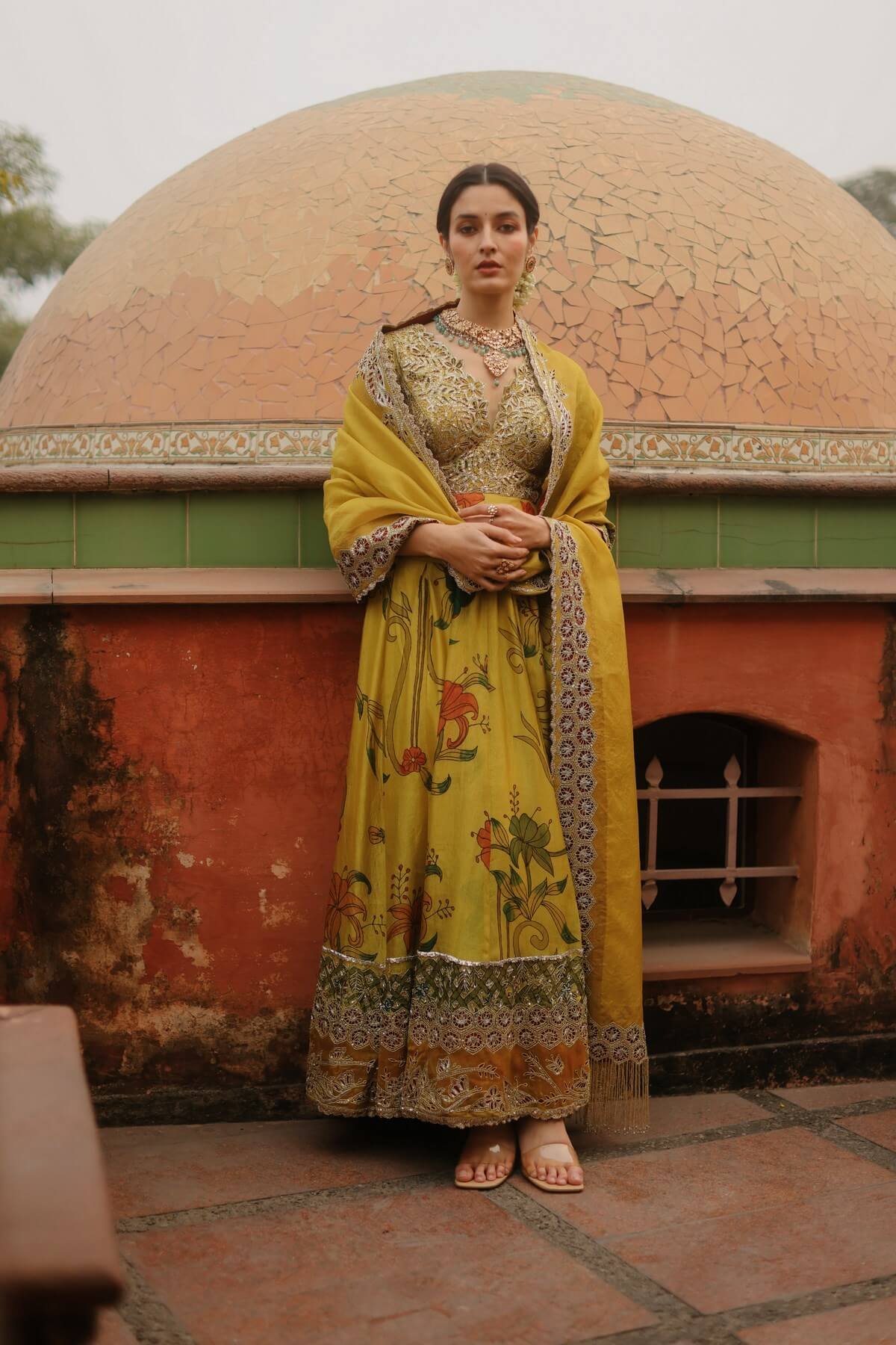 AJ Kalam Anarkali Set