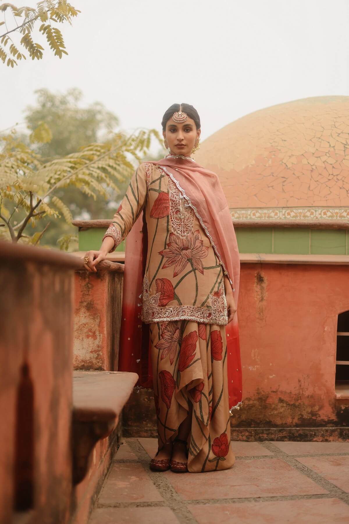 AJ Kalam Skirt Set