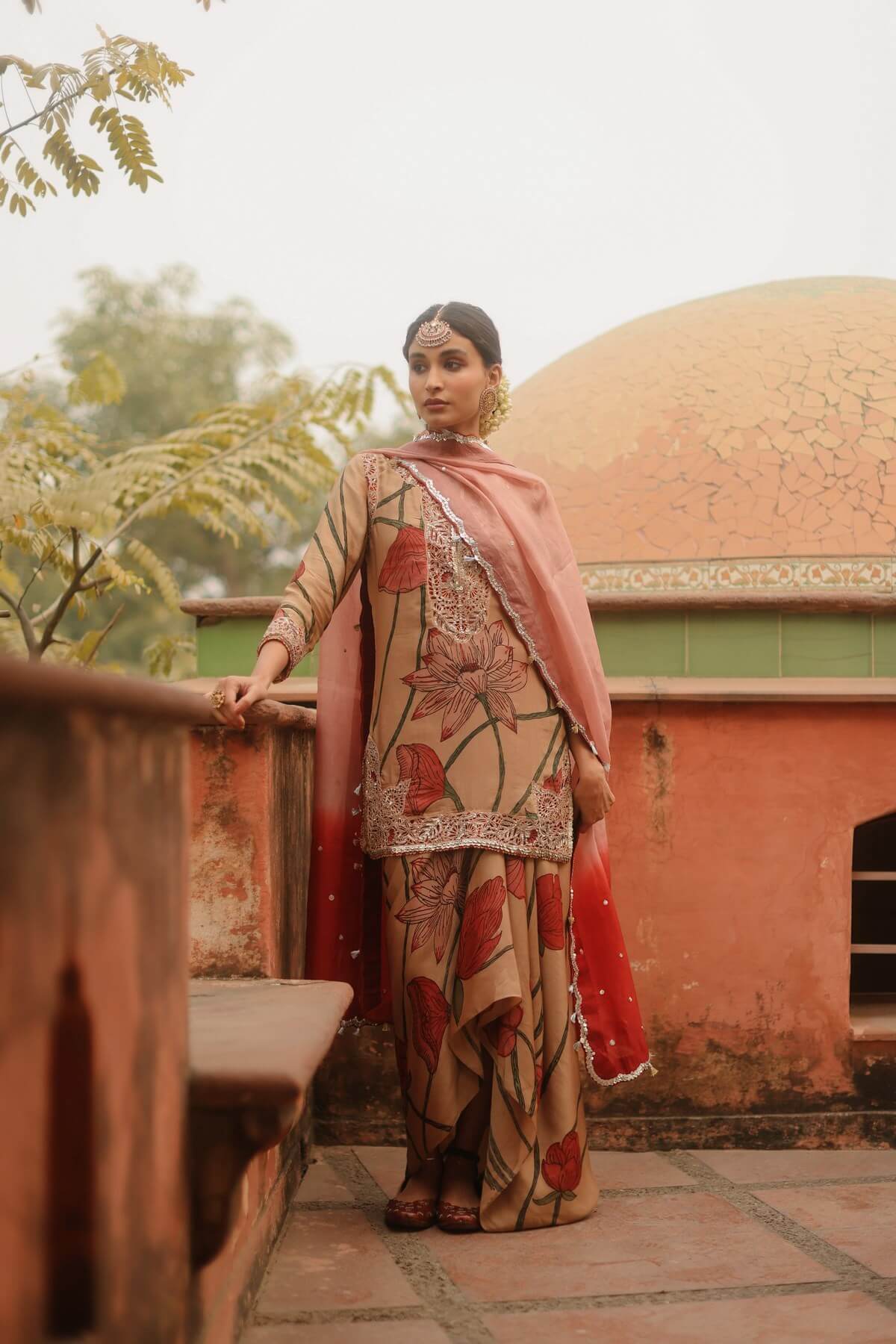 AJ Kalam Skirt Set