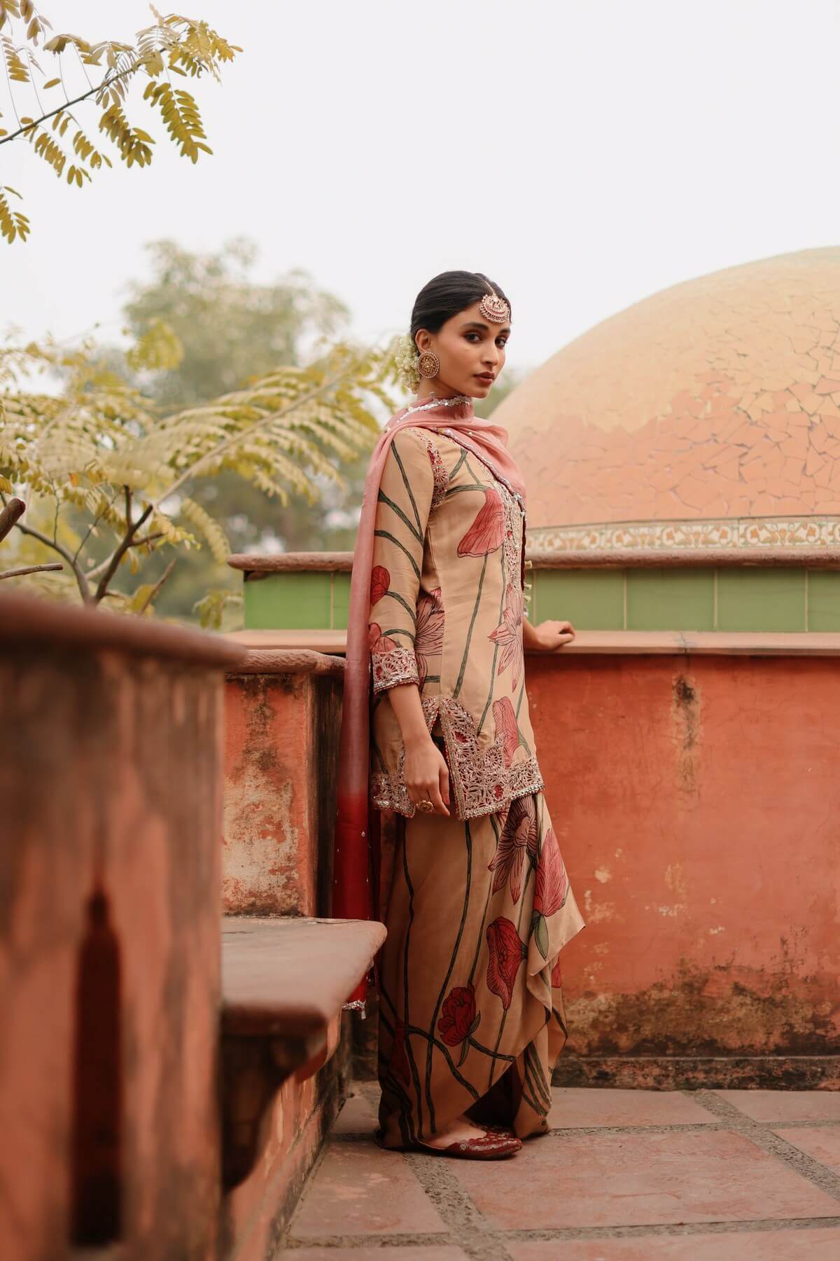 AJ Kalam Skirt Set