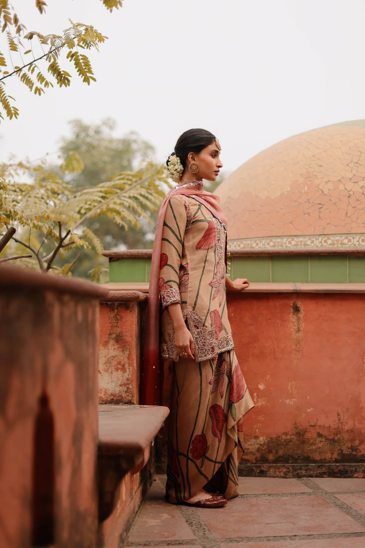 AJ Kalam Skirt Set