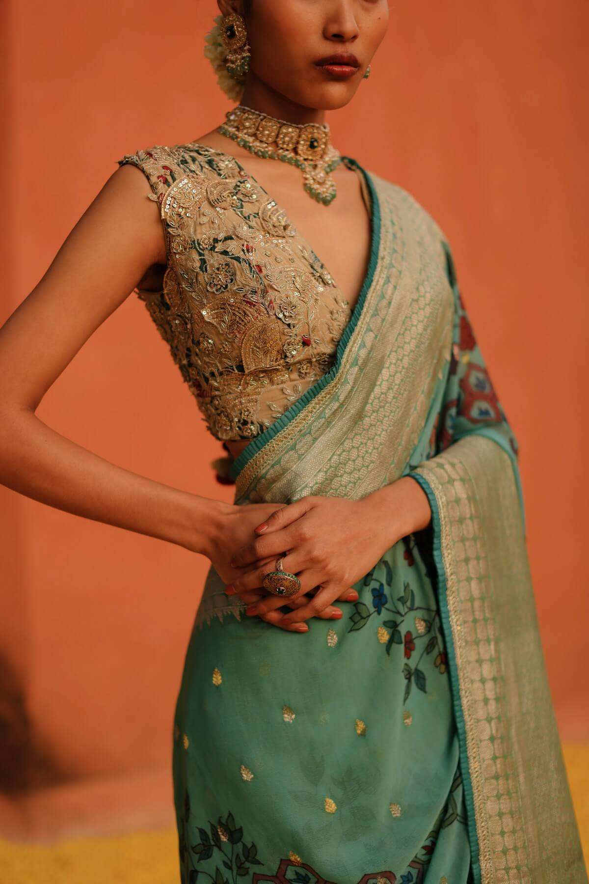 AJ Kalam Saree
