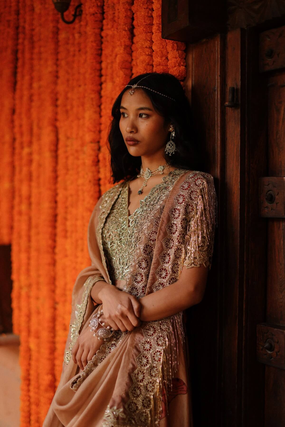 AJ Kalam Anarkali Set
