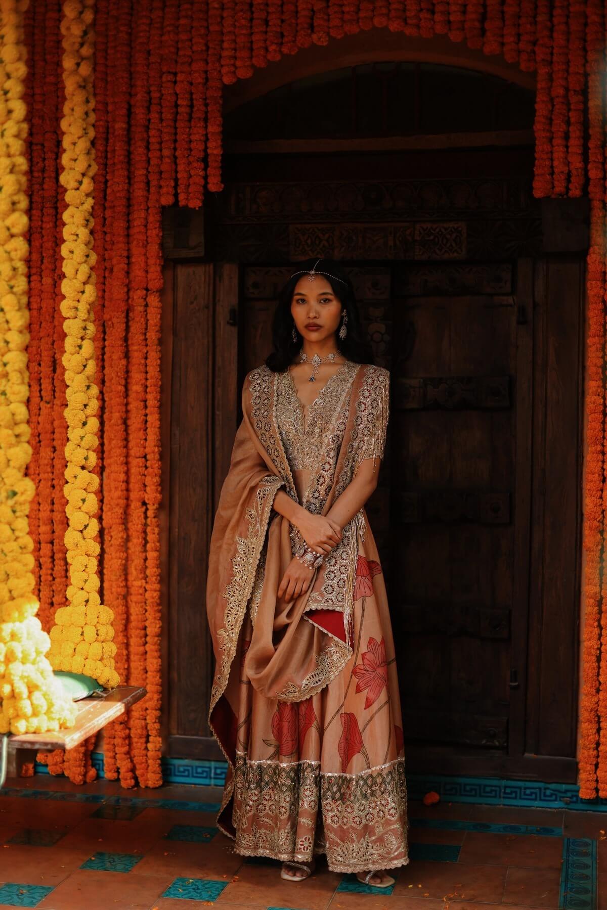 AJ Kalam Anarkali Set