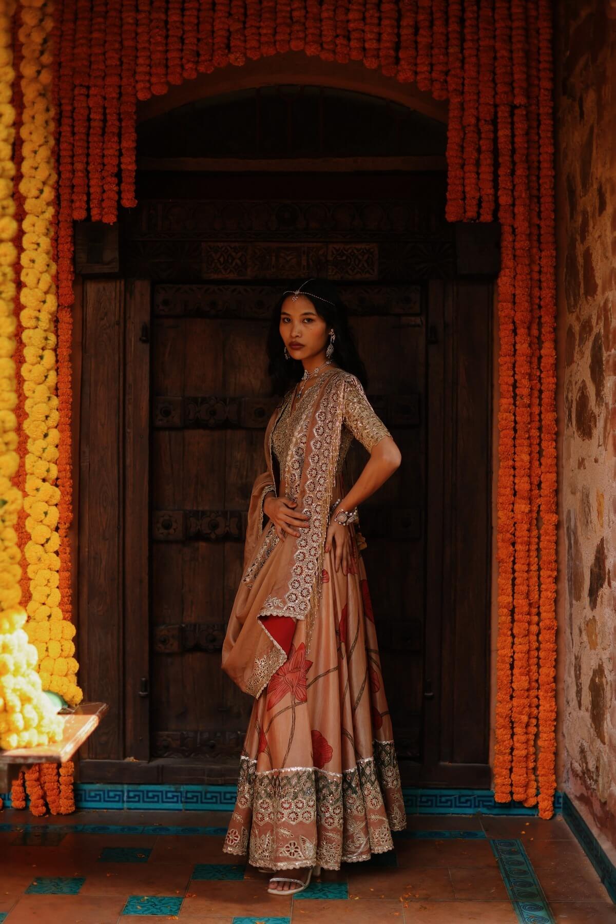 AJ Kalam Anarkali Set