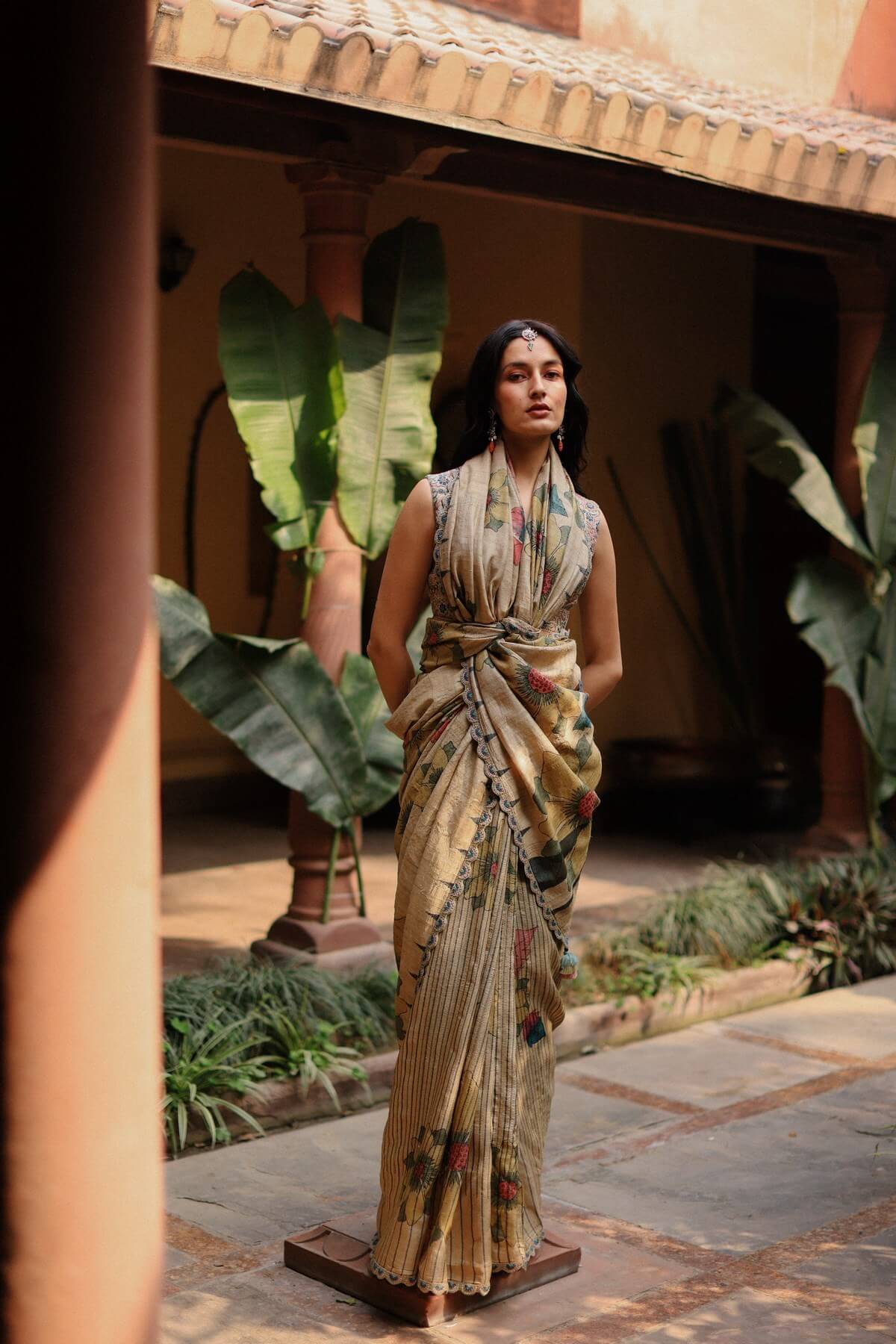 AJ Kalam Saree Set