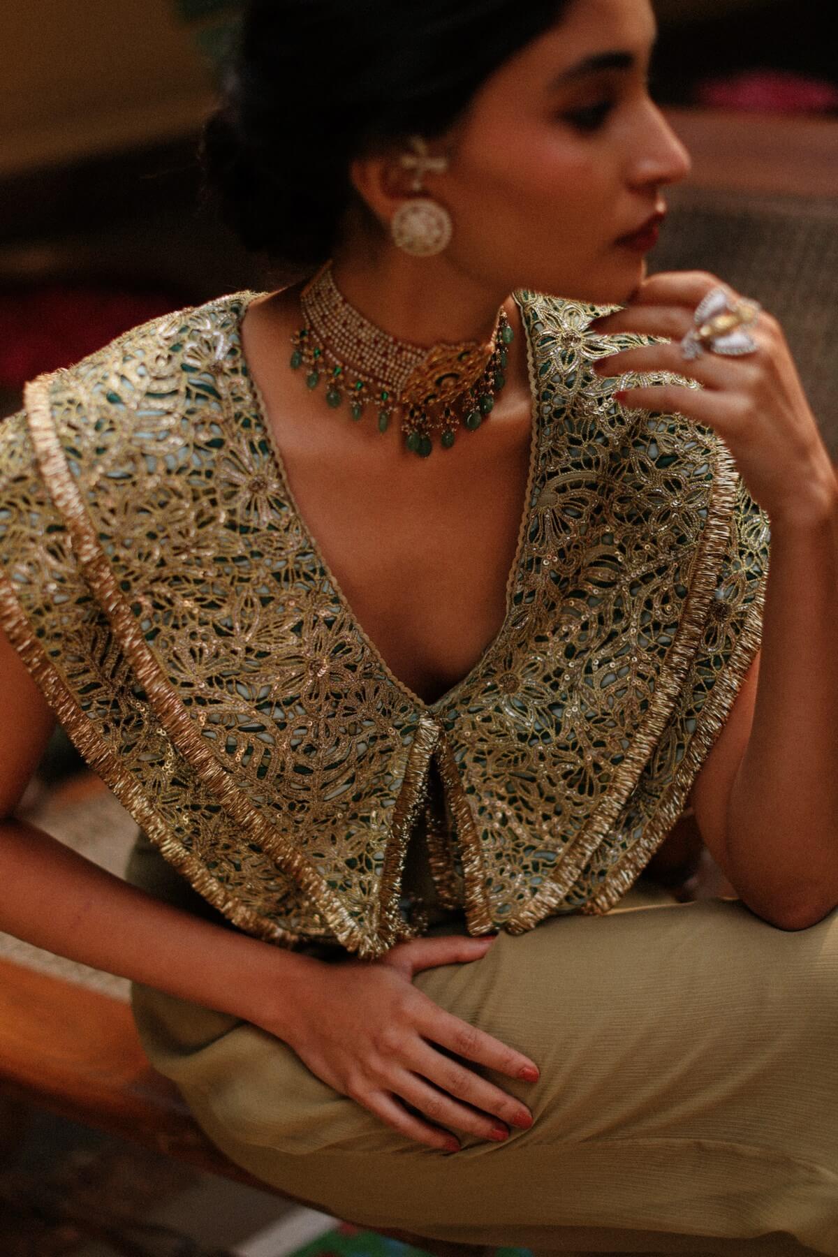 AJ Kalam Pallazo Set