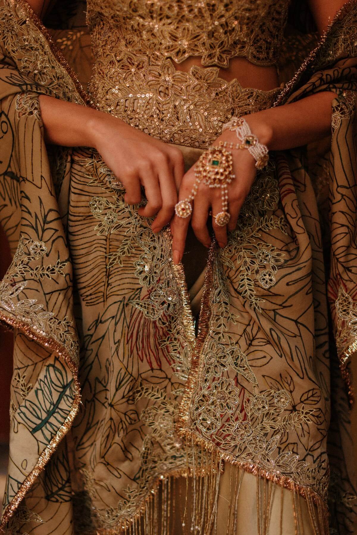 AJ Kalam Skirt Set