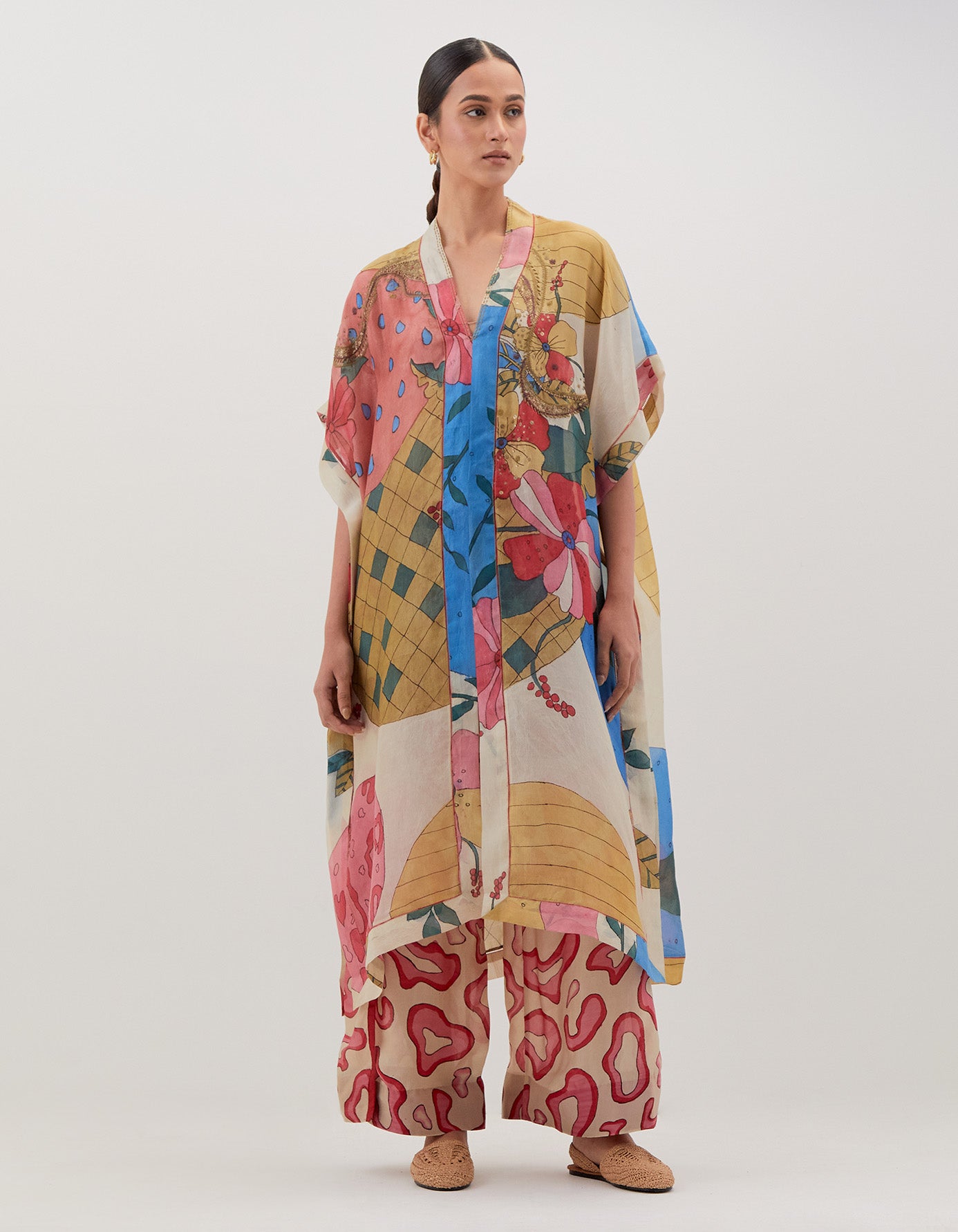 AJ Kalam Kaftan Set