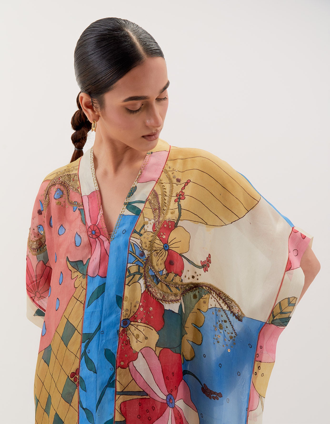 AJ Kalam Kaftan Set