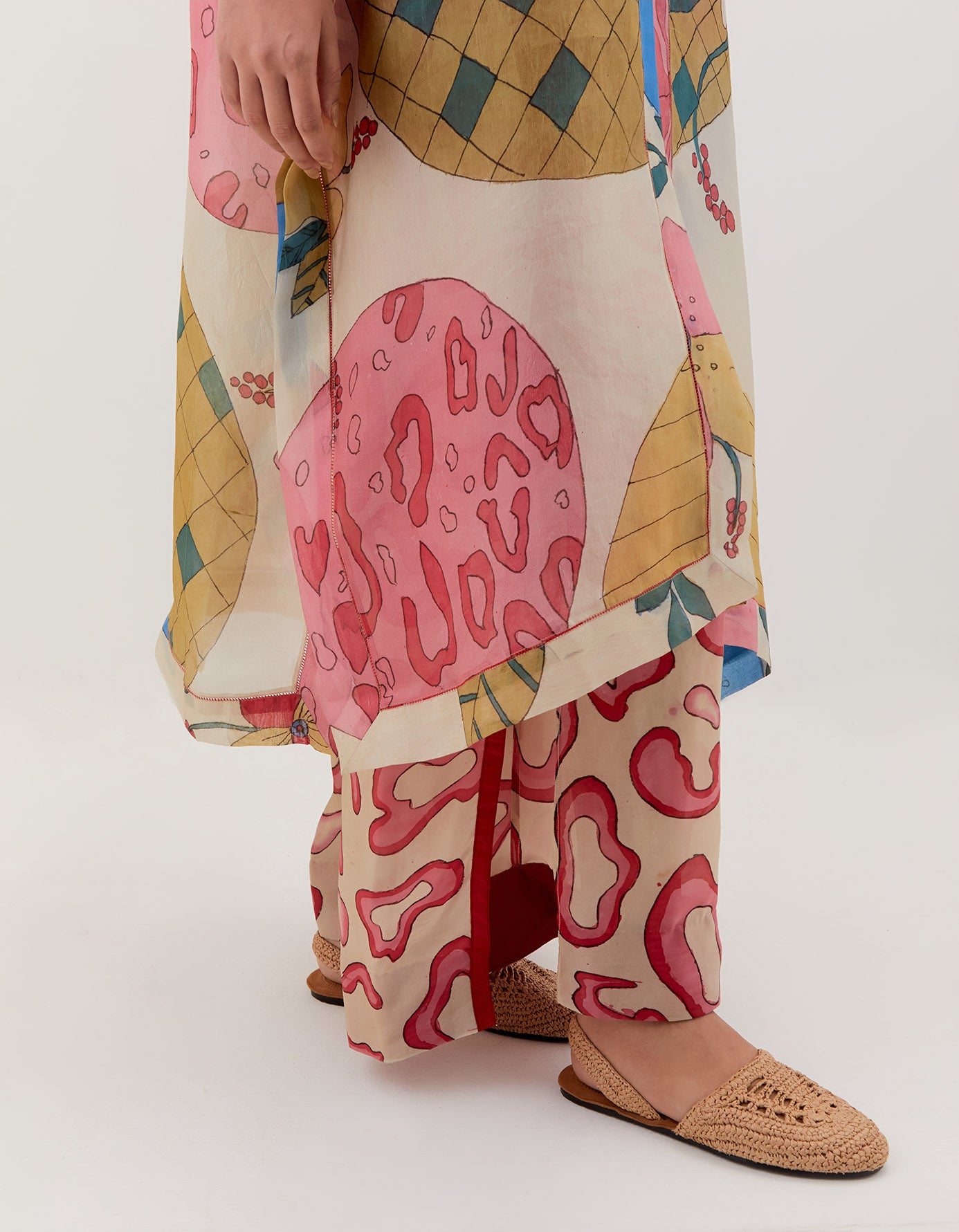 AJ Kalam Kaftan Set