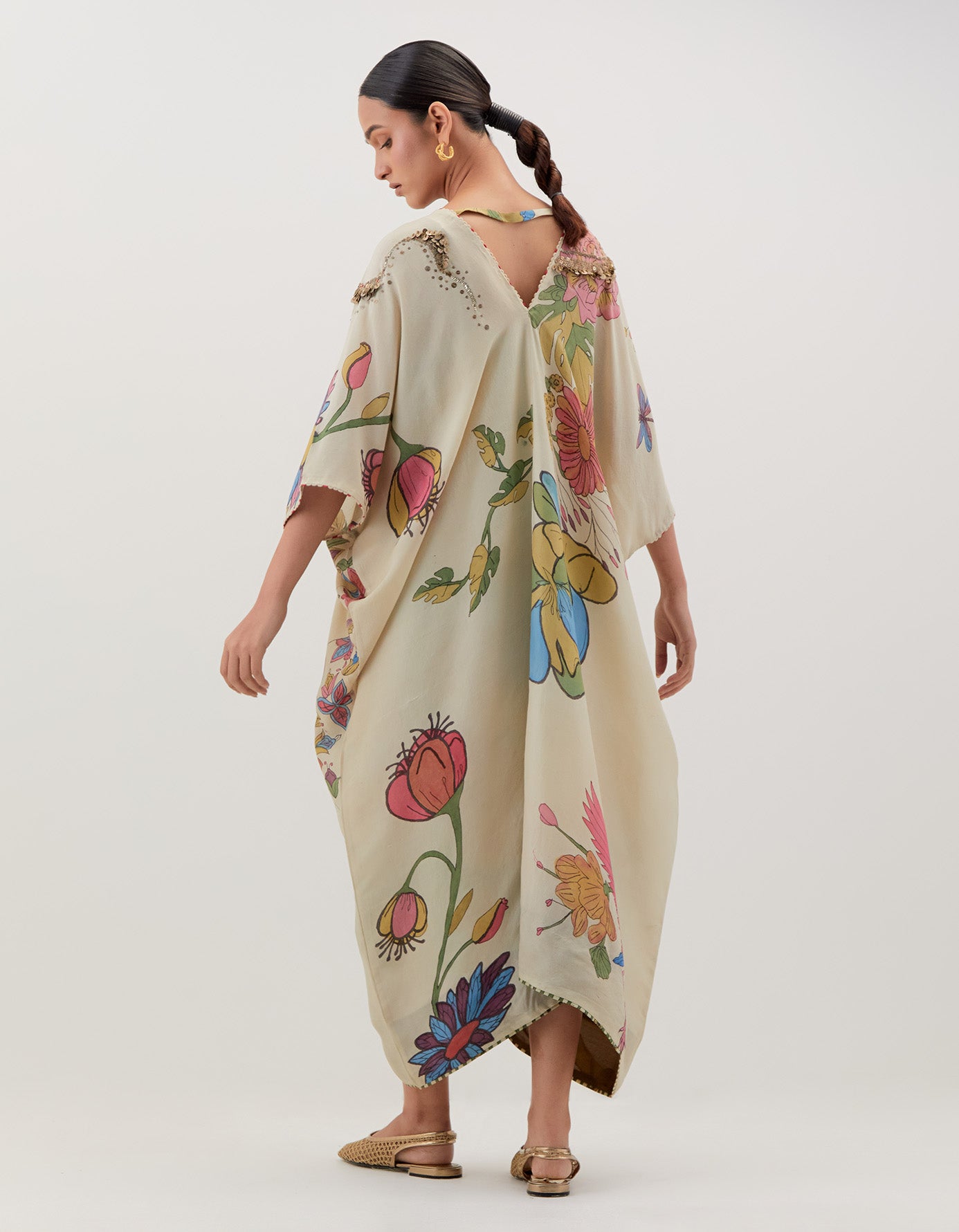AJ Kalam Kaftan Set