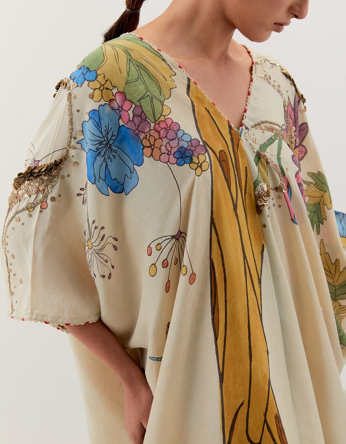 AJ Kalam Kaftan Set