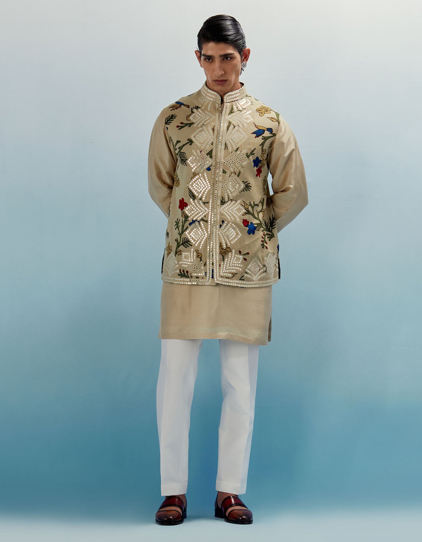 AJ KALAM JACKET SET