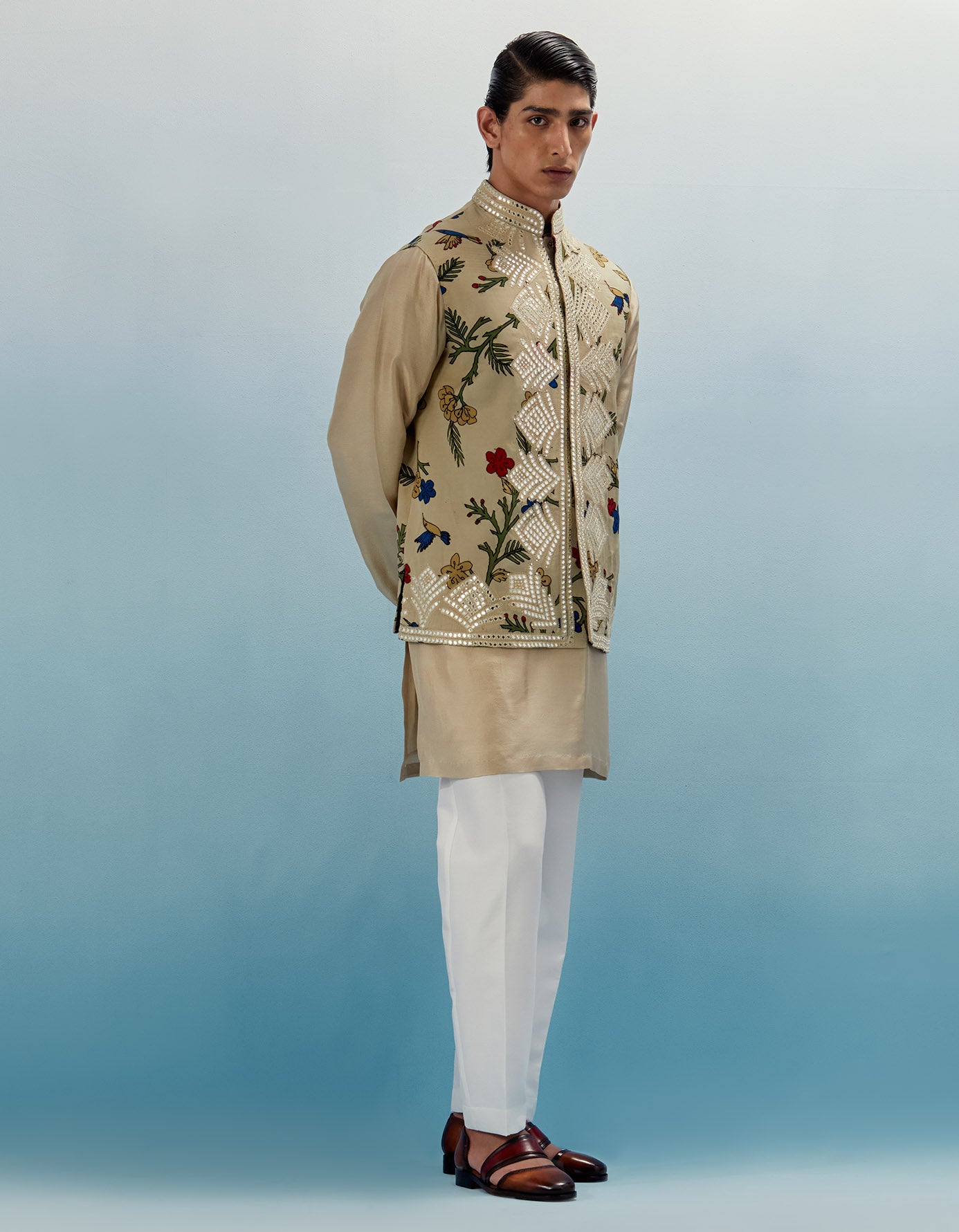 AJ KALAM JACKET SET