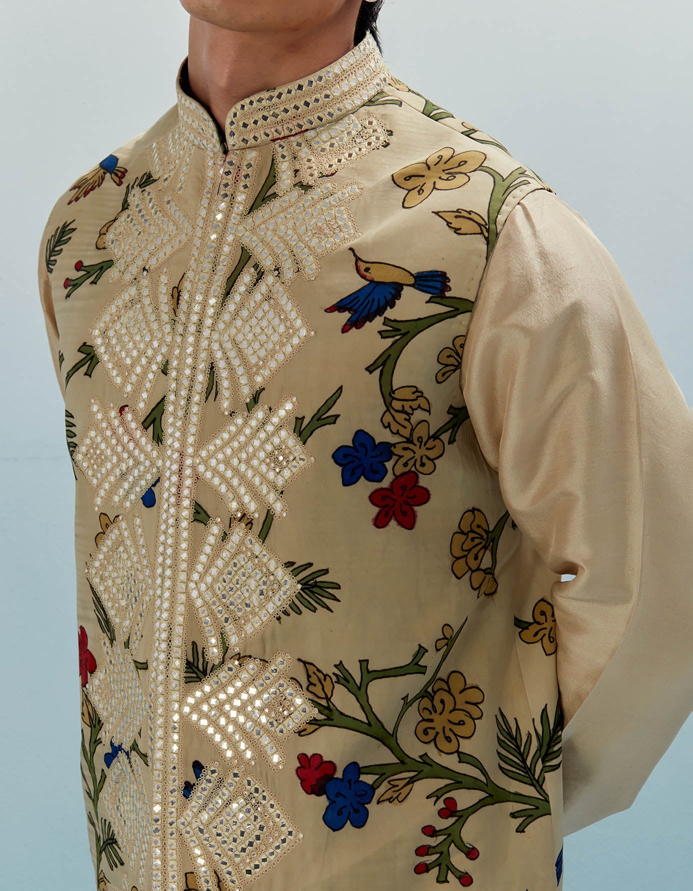 AJ KALAM JACKET SET
