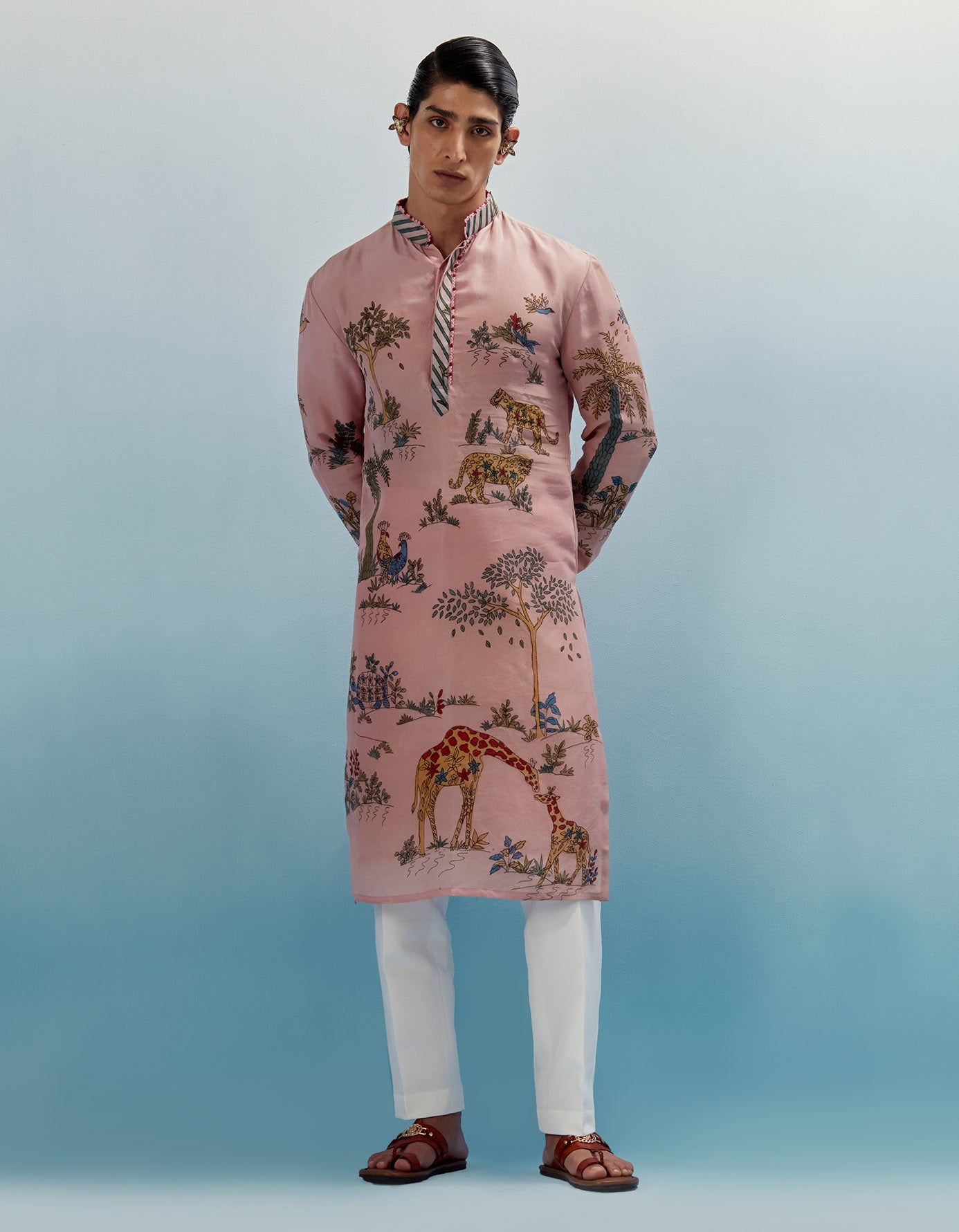 AJ KALAM KURTA SET