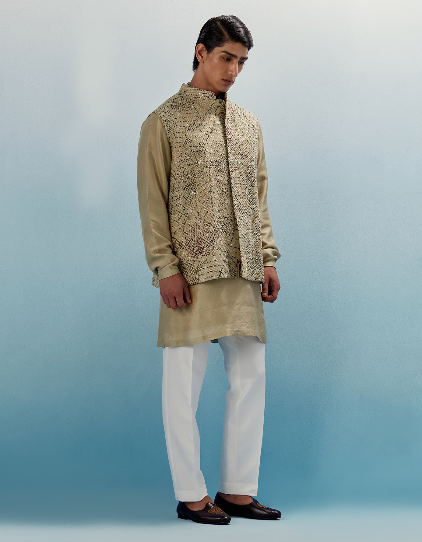 AJ KALAM JACKET SET