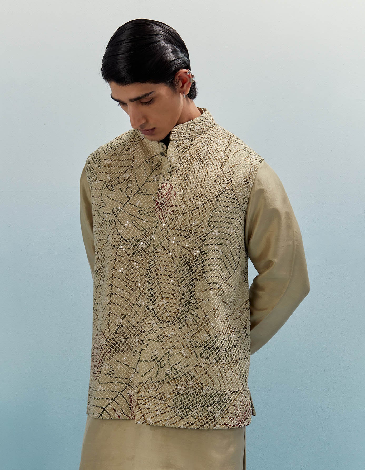 AJ KALAM JACKET SET