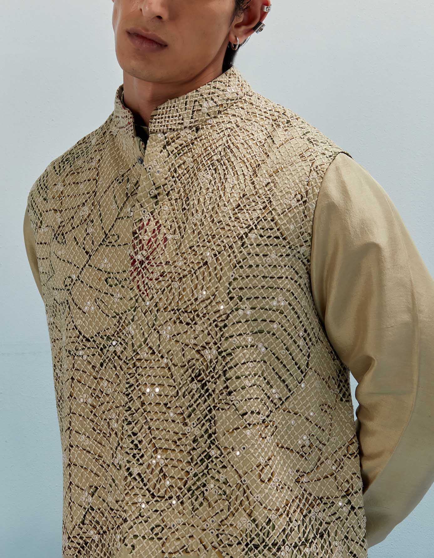 AJ KALAM JACKET SET