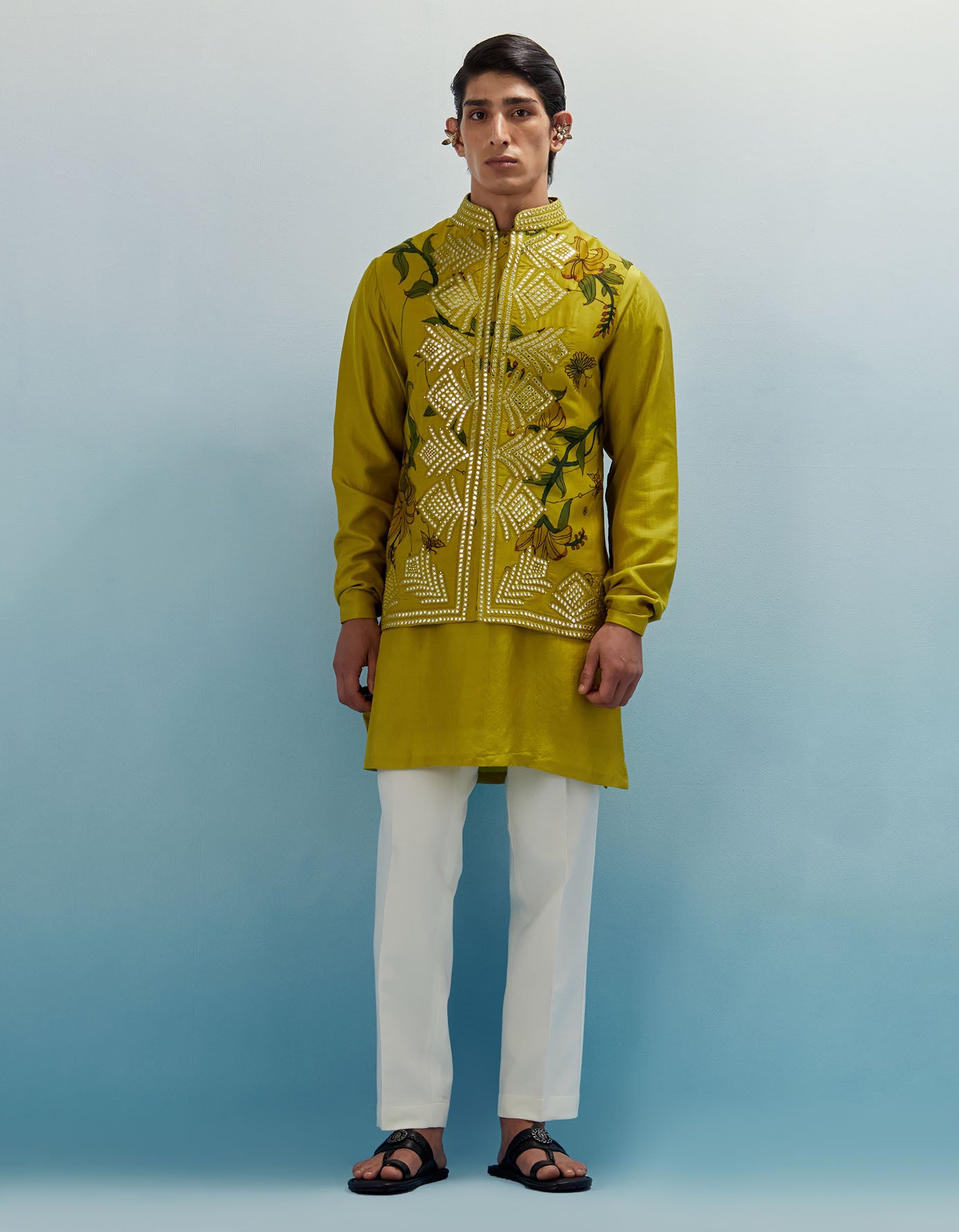 AJ KALAM JACKET SET