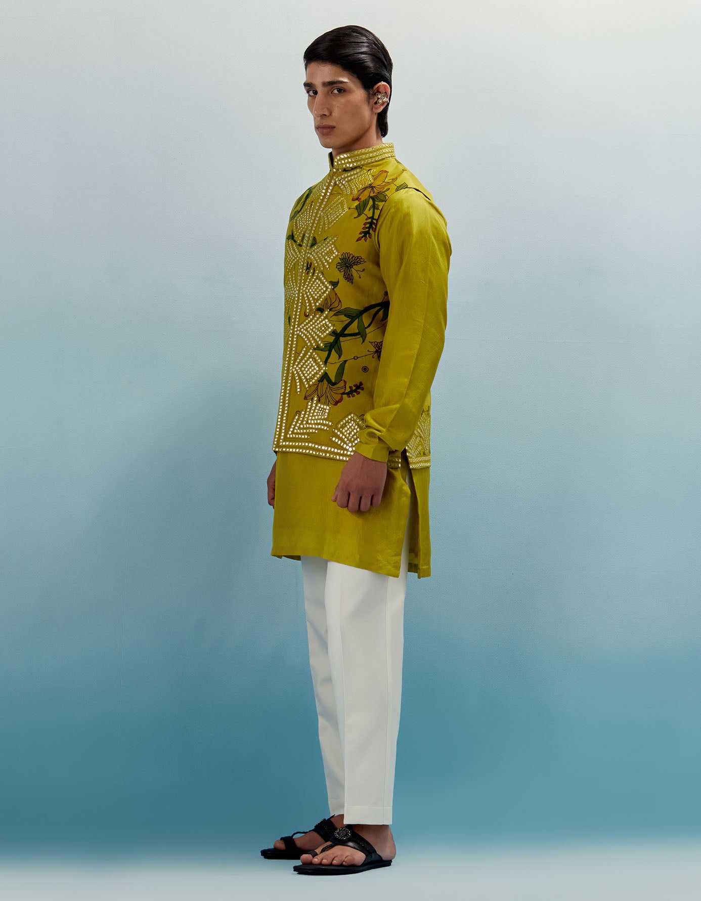 AJ KALAM JACKET SET