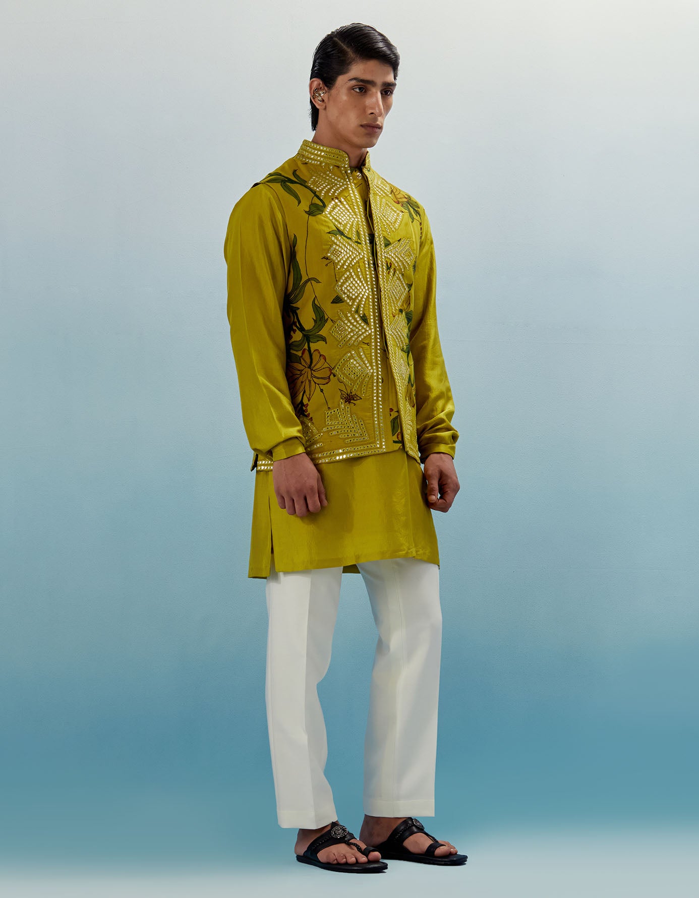 AJ KALAM JACKET SET