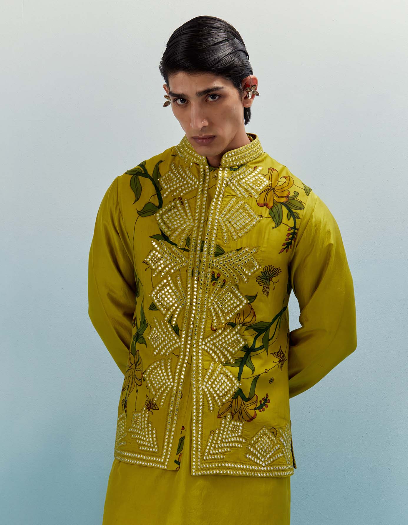 AJ KALAM JACKET SET