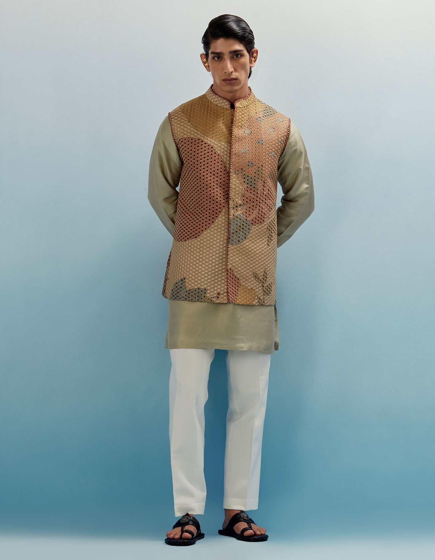 AJ KALAM JACKET SET