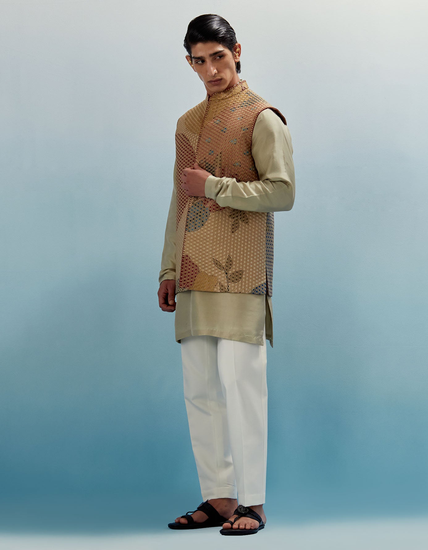AJ KALAM JACKET SET