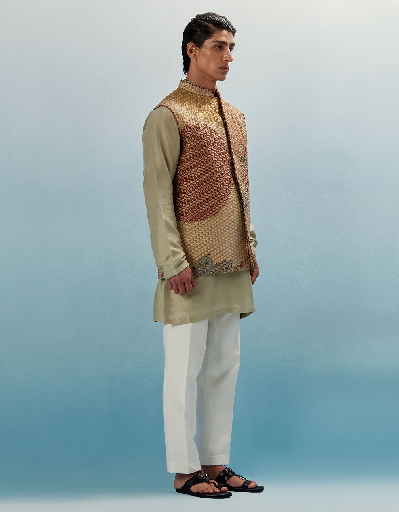 AJ KALAM JACKET SET