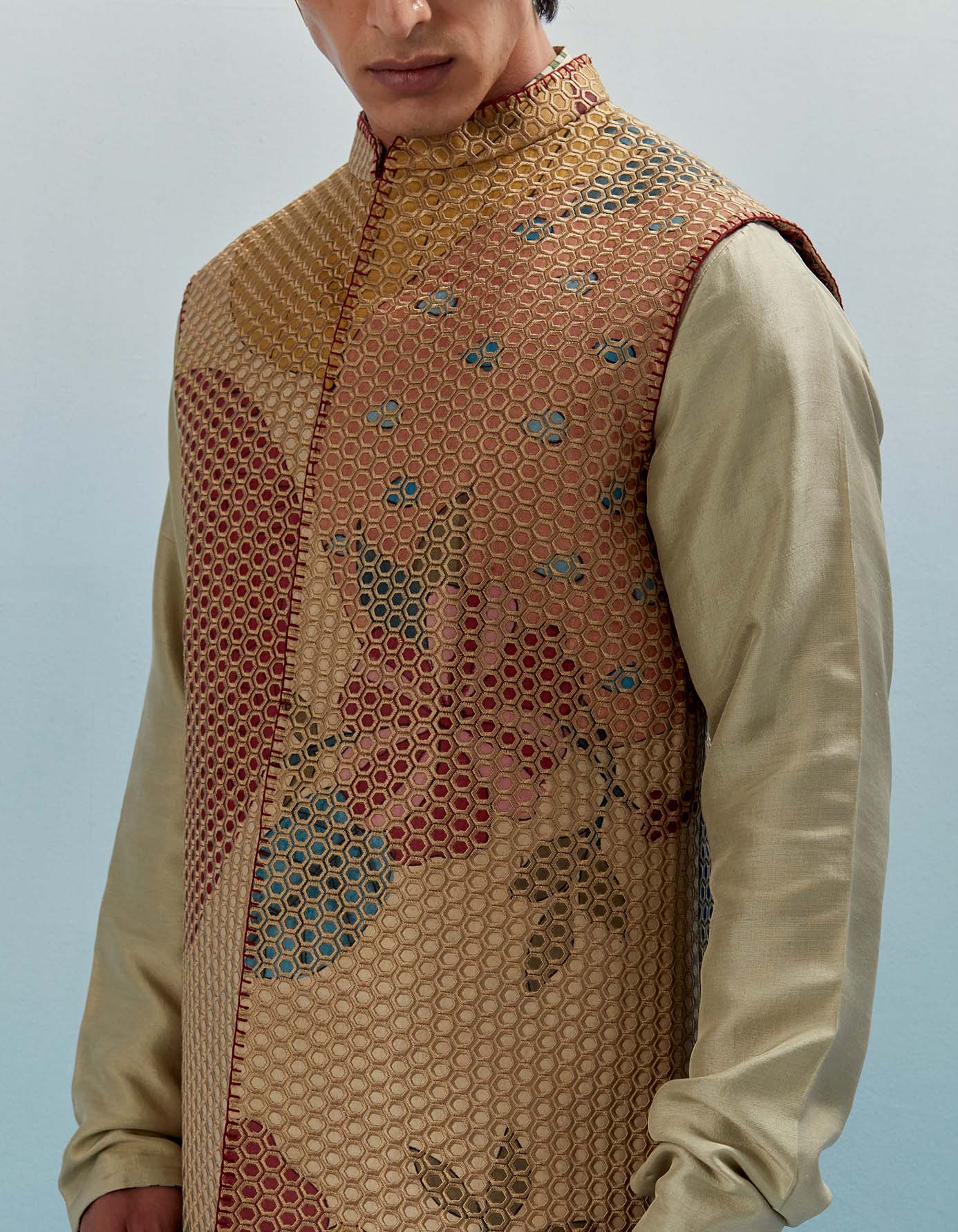 AJ KALAM JACKET SET