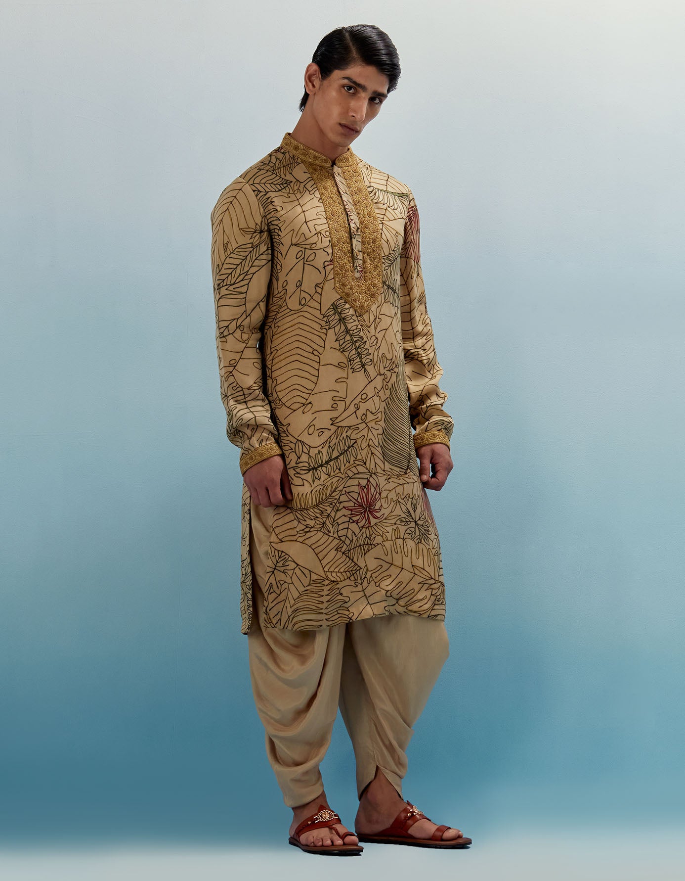 AJ KALAM KURTA SET