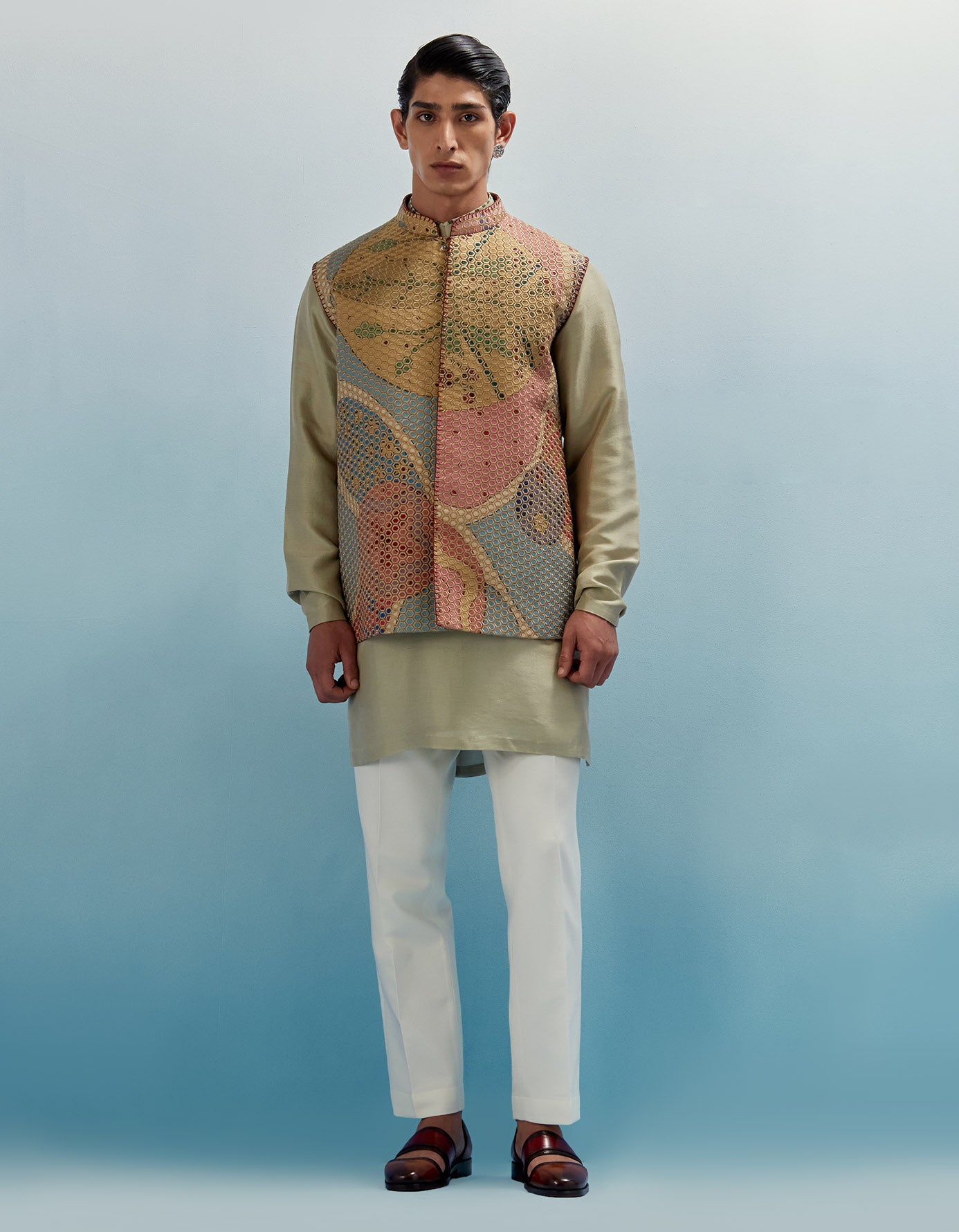 AJ KALAM JACKET SET