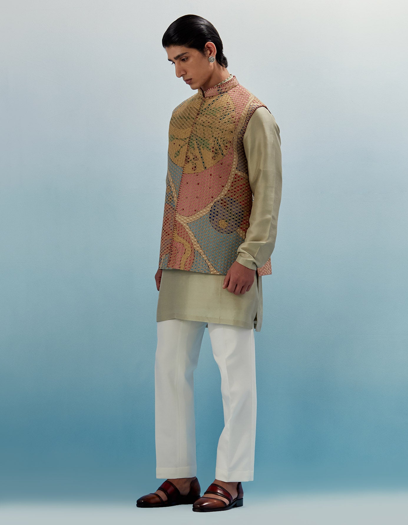 AJ KALAM JACKET SET
