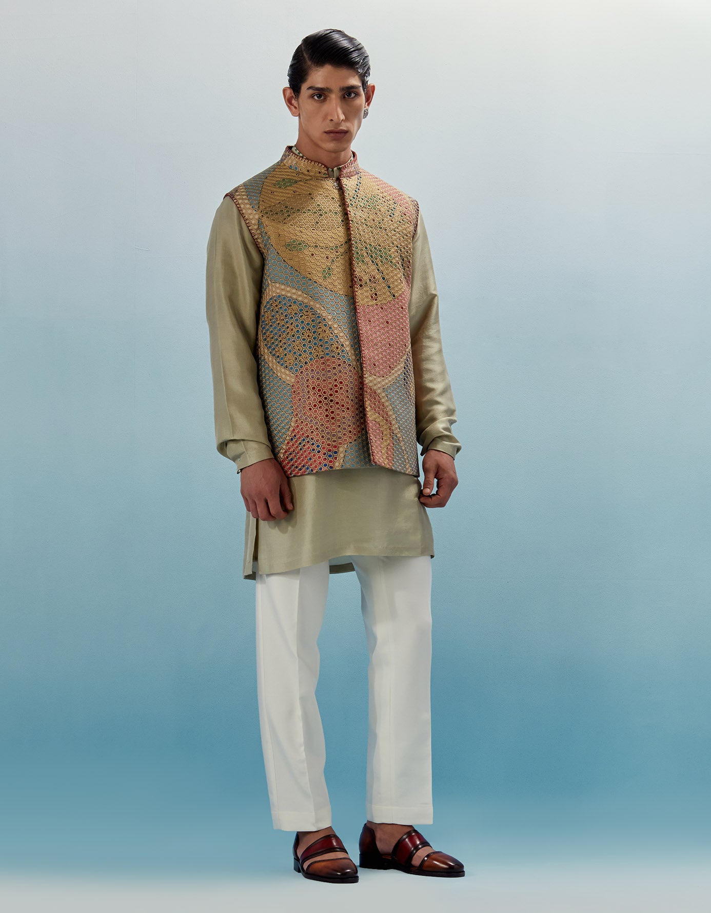 AJ KALAM JACKET SET