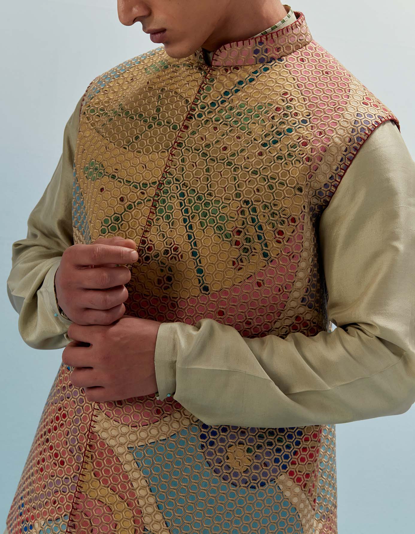 AJ KALAM JACKET SET