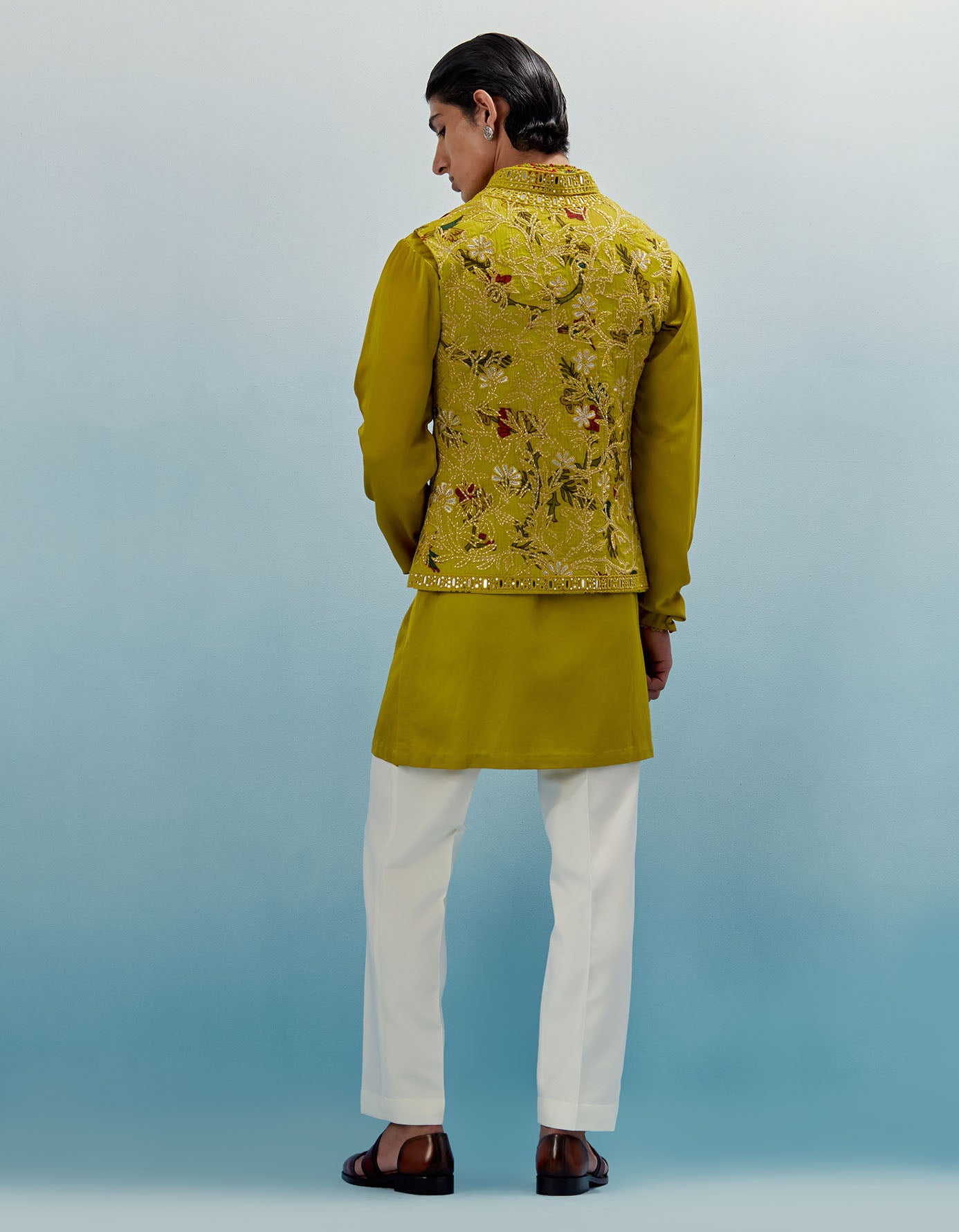 AJ KALAM JACKET SET
