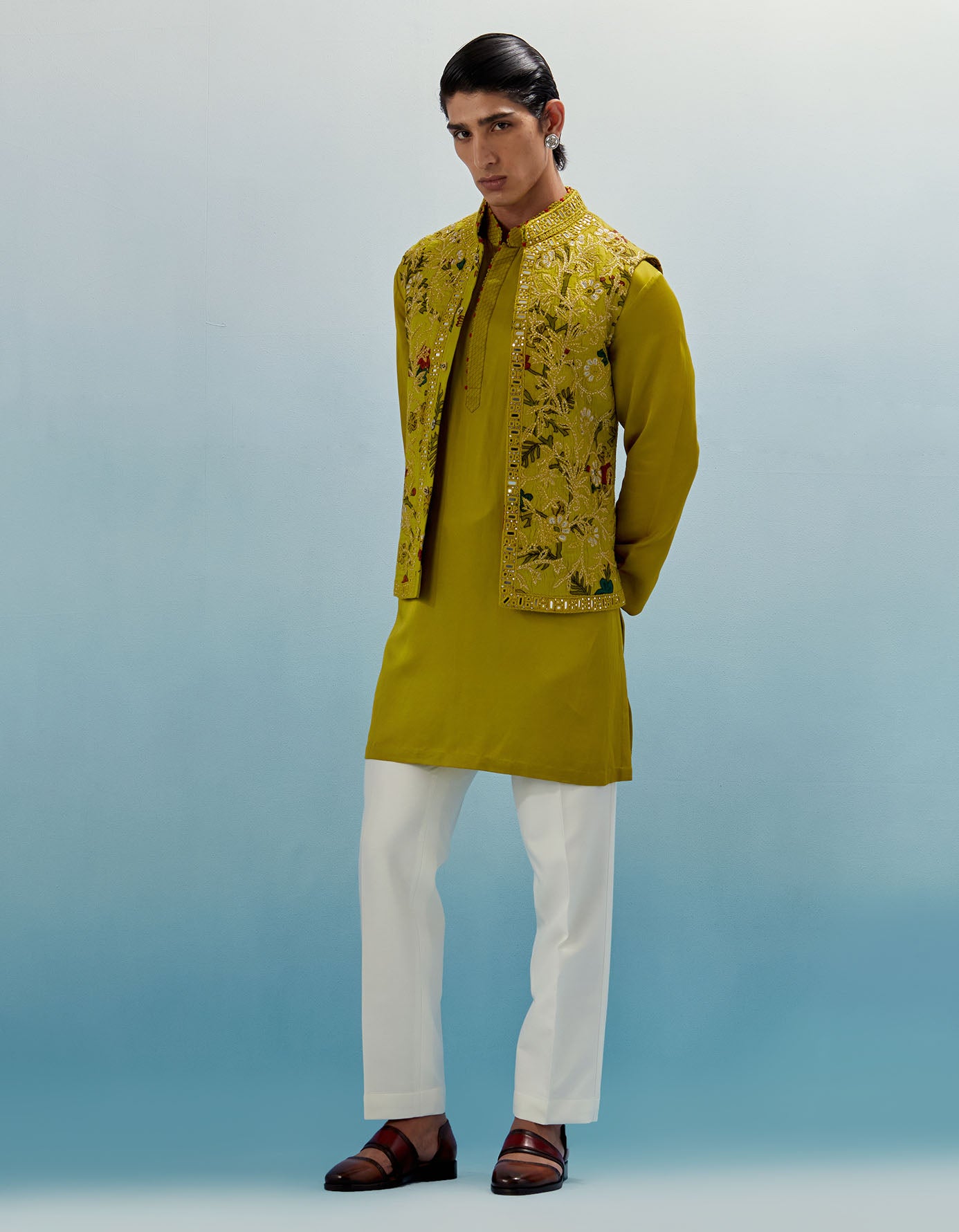 AJ KALAM JACKET SET
