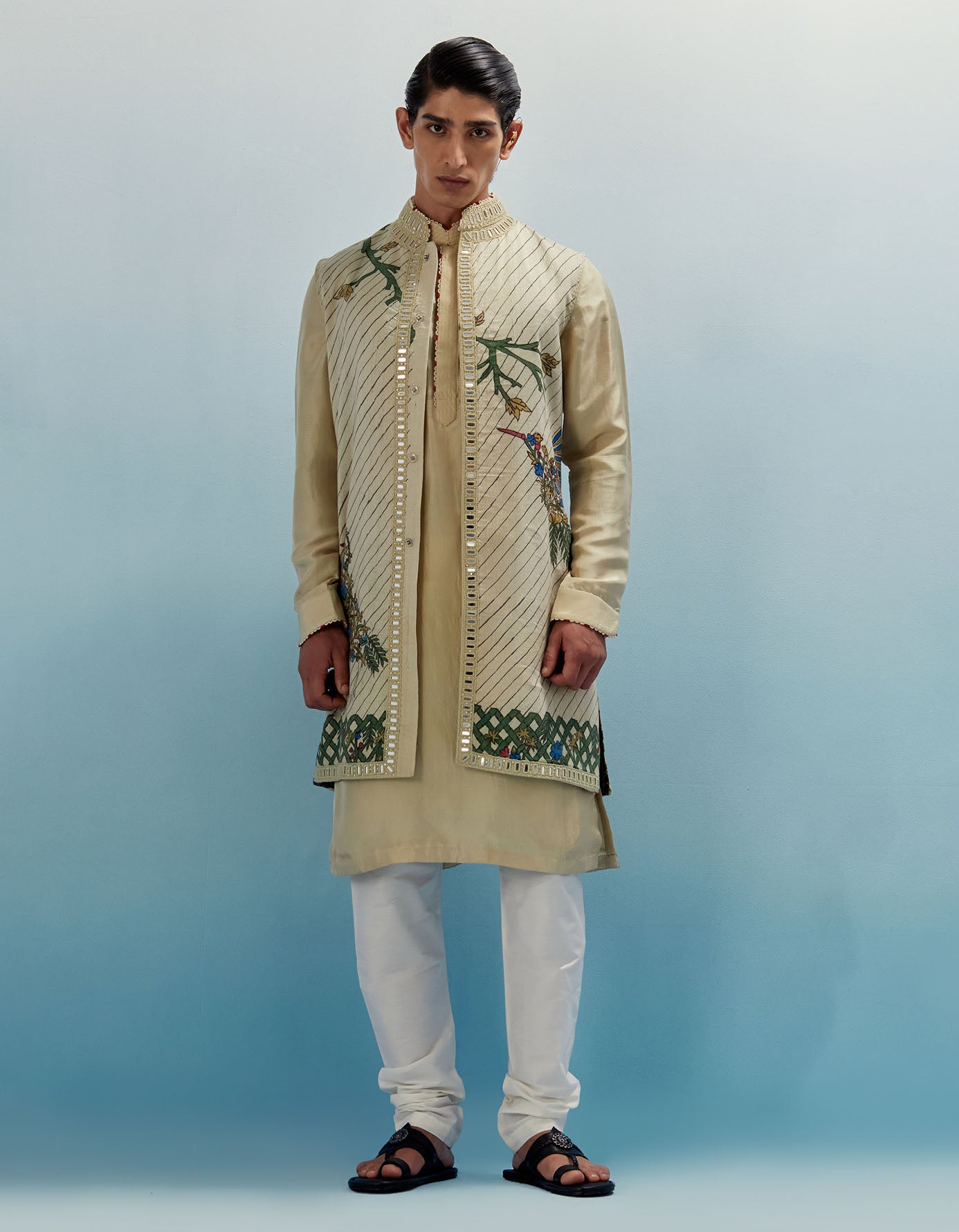 AJ KALAM JACKET SET