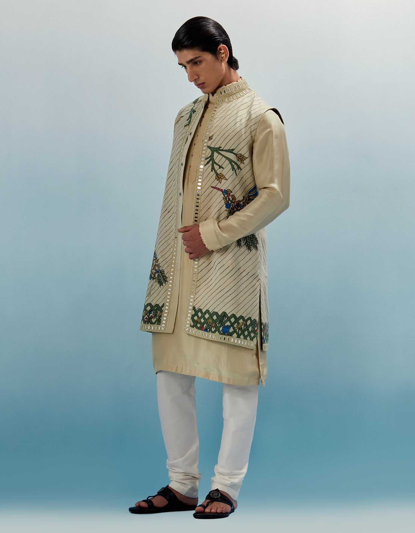 AJ KALAM JACKET SET