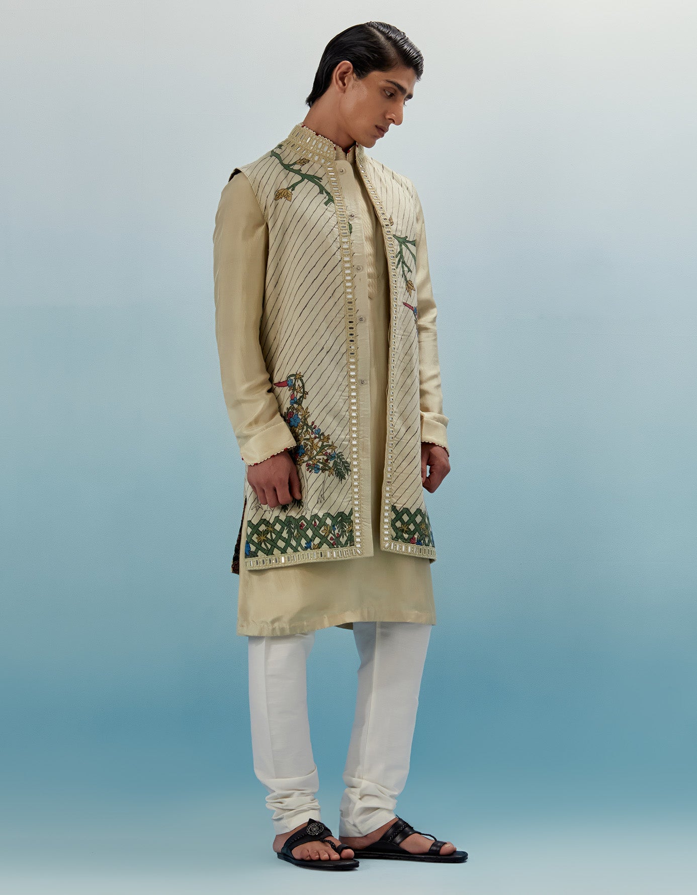 AJ KALAM JACKET SET