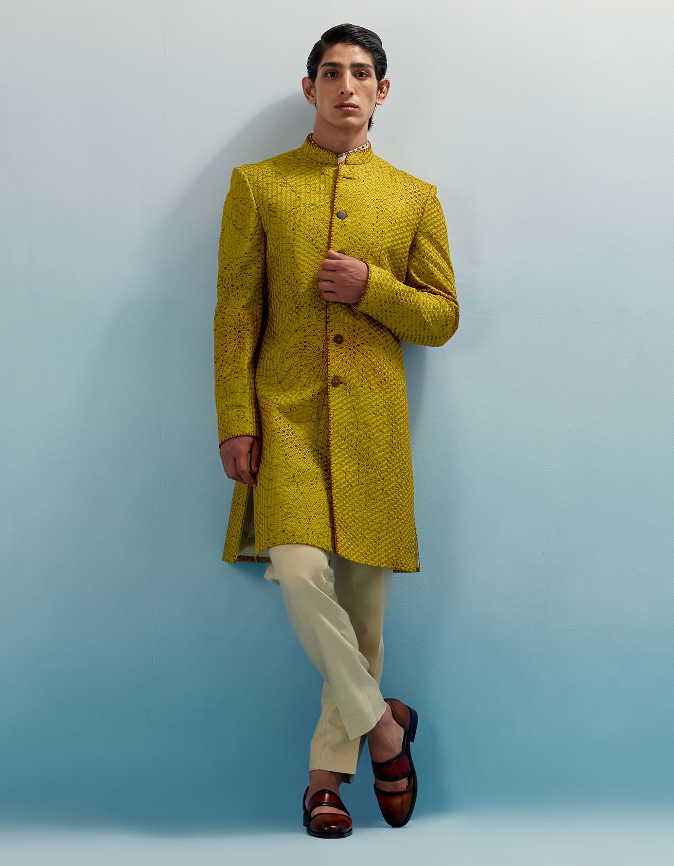 AJ KALAM JACKET SET