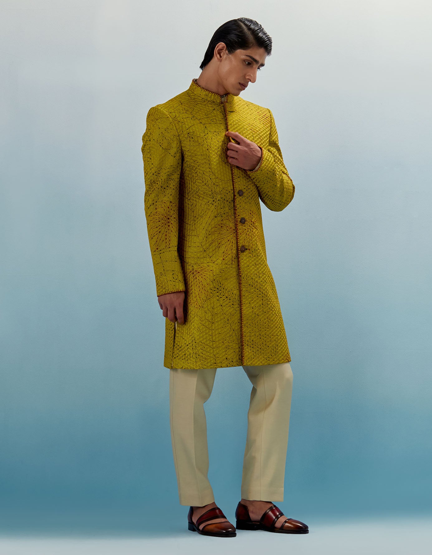 AJ KALAM JACKET SET