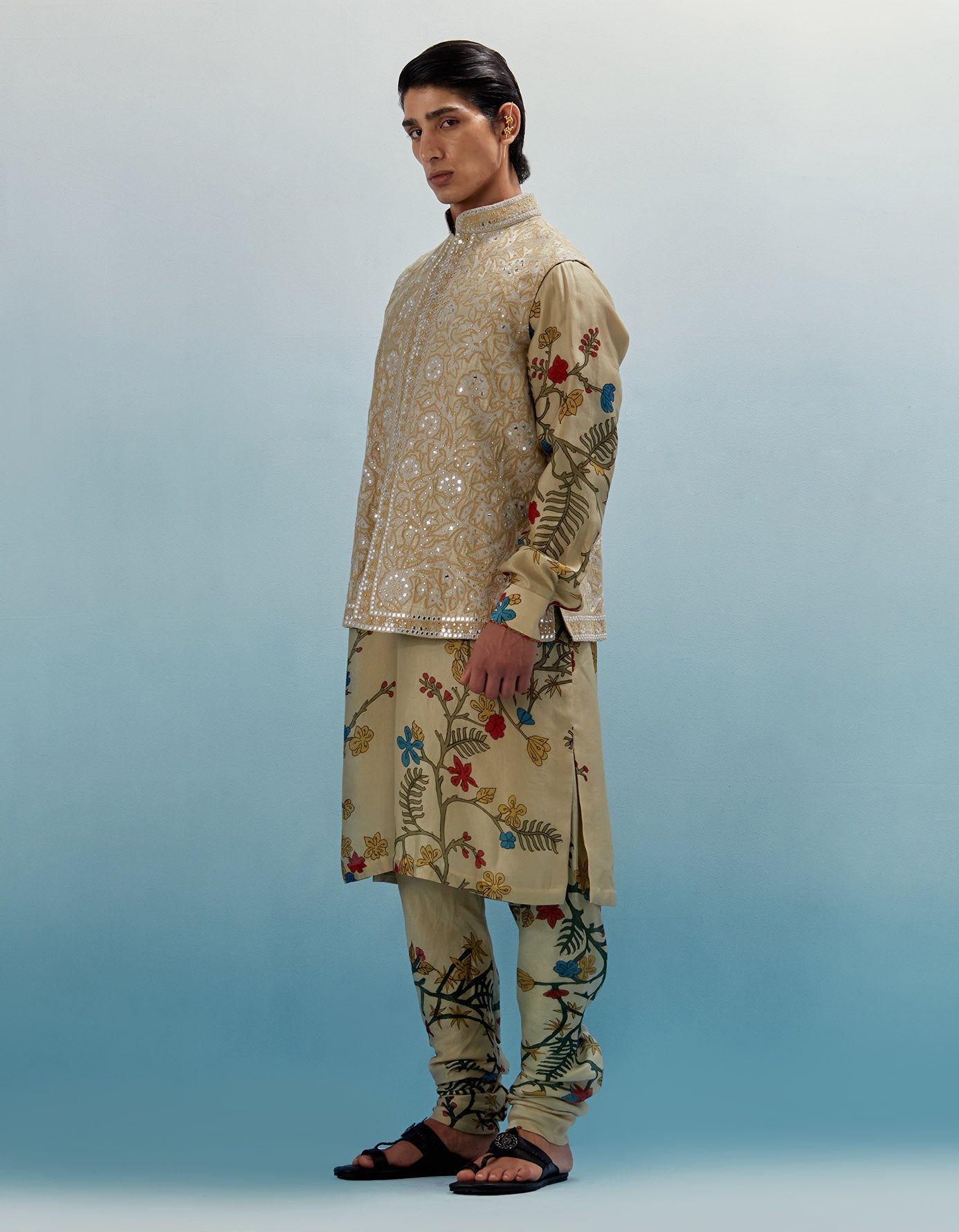 AJ KALAM JACKET SET