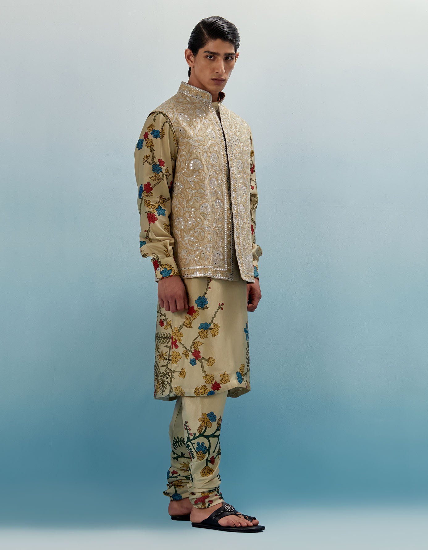 AJ KALAM JACKET SET